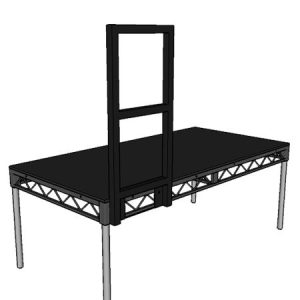 2ft 2 line handrail 450X450px