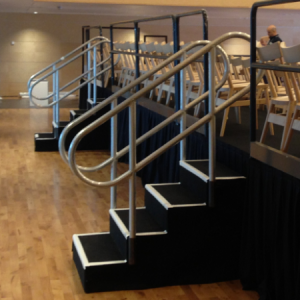 3ft Box Treads (1m Wide with handrails)