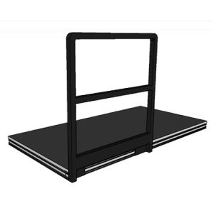 4ft Staging Concepts 2 line hand rail 450x450px