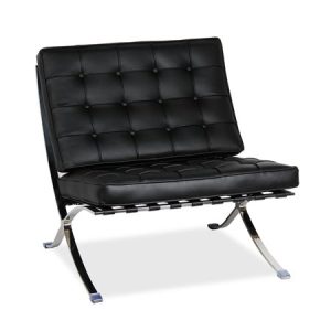 Barcelona Chair - Black 450x450