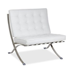 Barcelona Chair - White 450x450