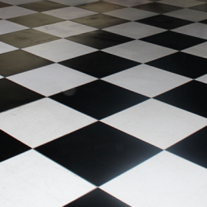 Black and Whirte Dance Floor Layer Image