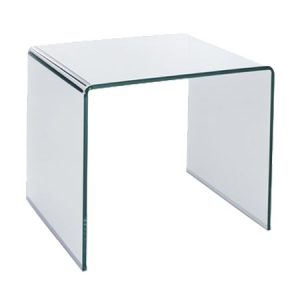 Glass Coffee Table - U Shape - Square 450x450