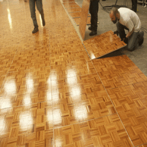 Oak Parquet Dance Floor