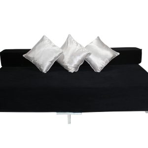 Seating Unit - Large Rectangle - Black Velvet (4)