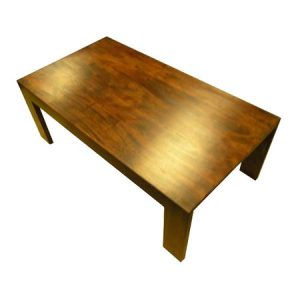 Simple Coffee Table - Dark Wood 450x450
