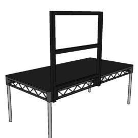4ft 2 line Handrail 450x450px