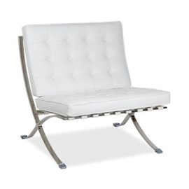 Barcelona Chair - White 450x450