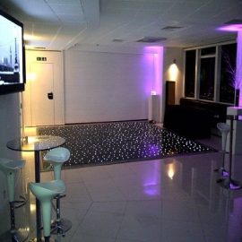 Black Pea Lite dance floor