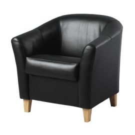 Black tub chair 450x450