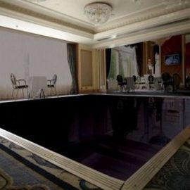 Event Hire Professionals - All Black Dance floor