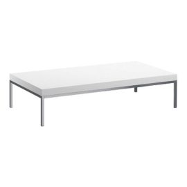 Klubbo Coffee Table - Rectangle -White 450x450 (1)