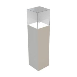 Perpex Plinth - Clear Display Box Tops 450x450